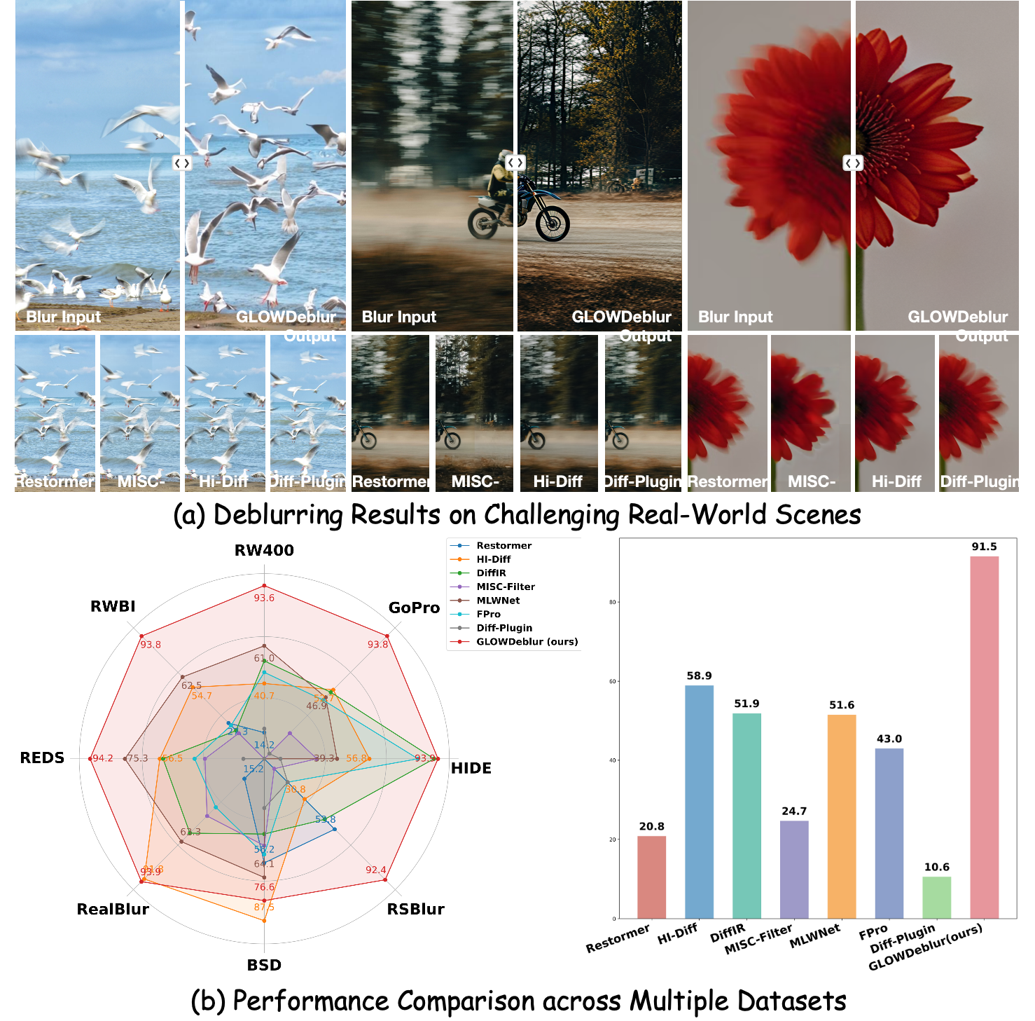 Overview of GLOWDeblur Framework